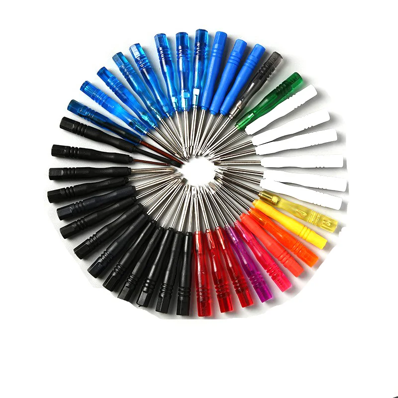 Factory supply environmental protection Plastic Handle Screwdriver Set Y-type Cross Flat and Torx Screwdriver Wholesale