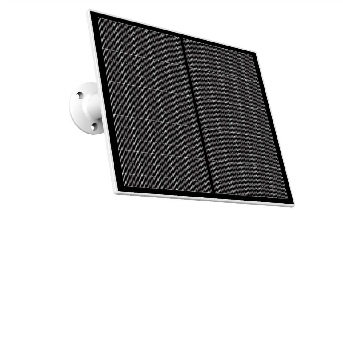 Intelligent Outdoor Wireless Solar CCTV 360° Panoramic 2K Colorful Night Vision Security Monitoring PIR Detection SD Card