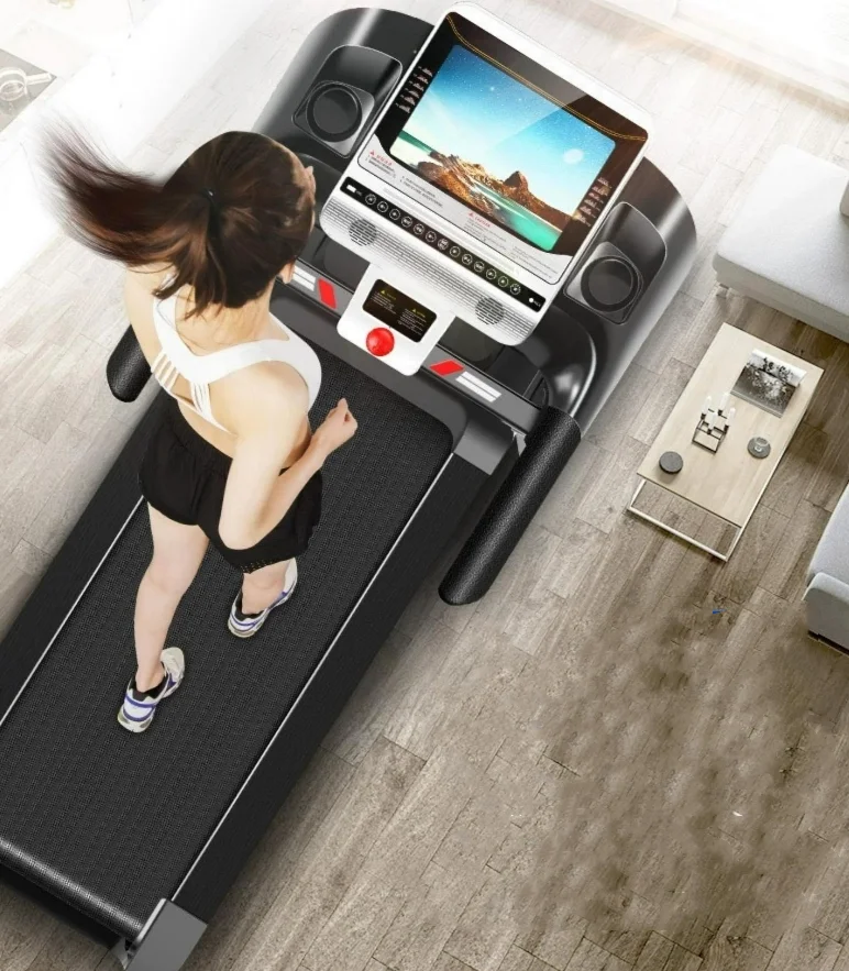 Small ultra-quiet treadmill manufacturer directly supplied home sports fitness equipment multi-function intelligent treadmill