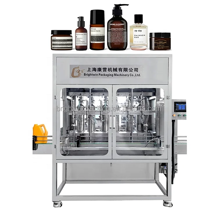 Automatic volumetric piston filler lube oil filling machine Pneumatic