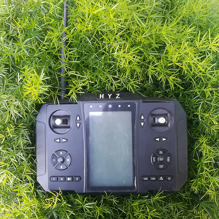 colorful sonar fish finder GPS bait boat