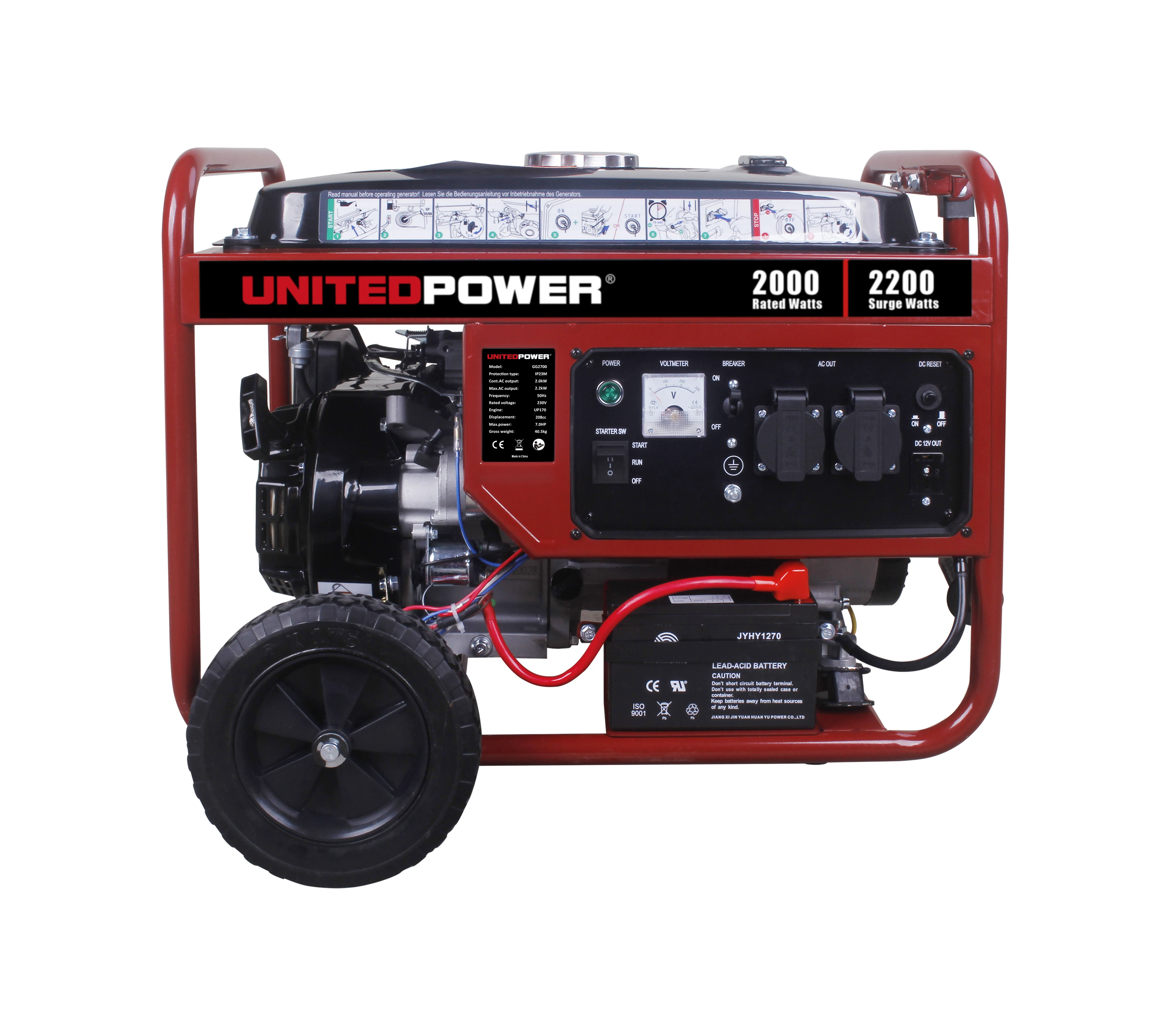 1kw power petrol generator gasoline inverter generators portable gas generation equipment for home