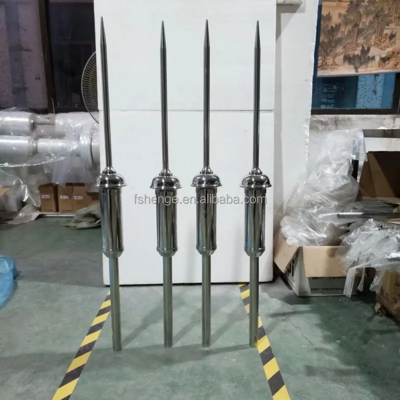 Lightning arrester Active franklin 1D 2D plus ese pararrayos lightning rod / lightning protection system