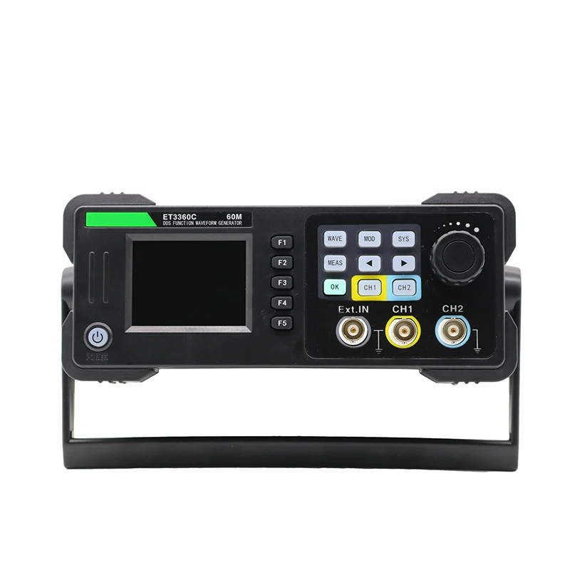 Factory Price 20MHz 40MHz 60MHz 2 channel Function Arbitrary Waveform Generator High Precision Frequency Meter Signal Generator