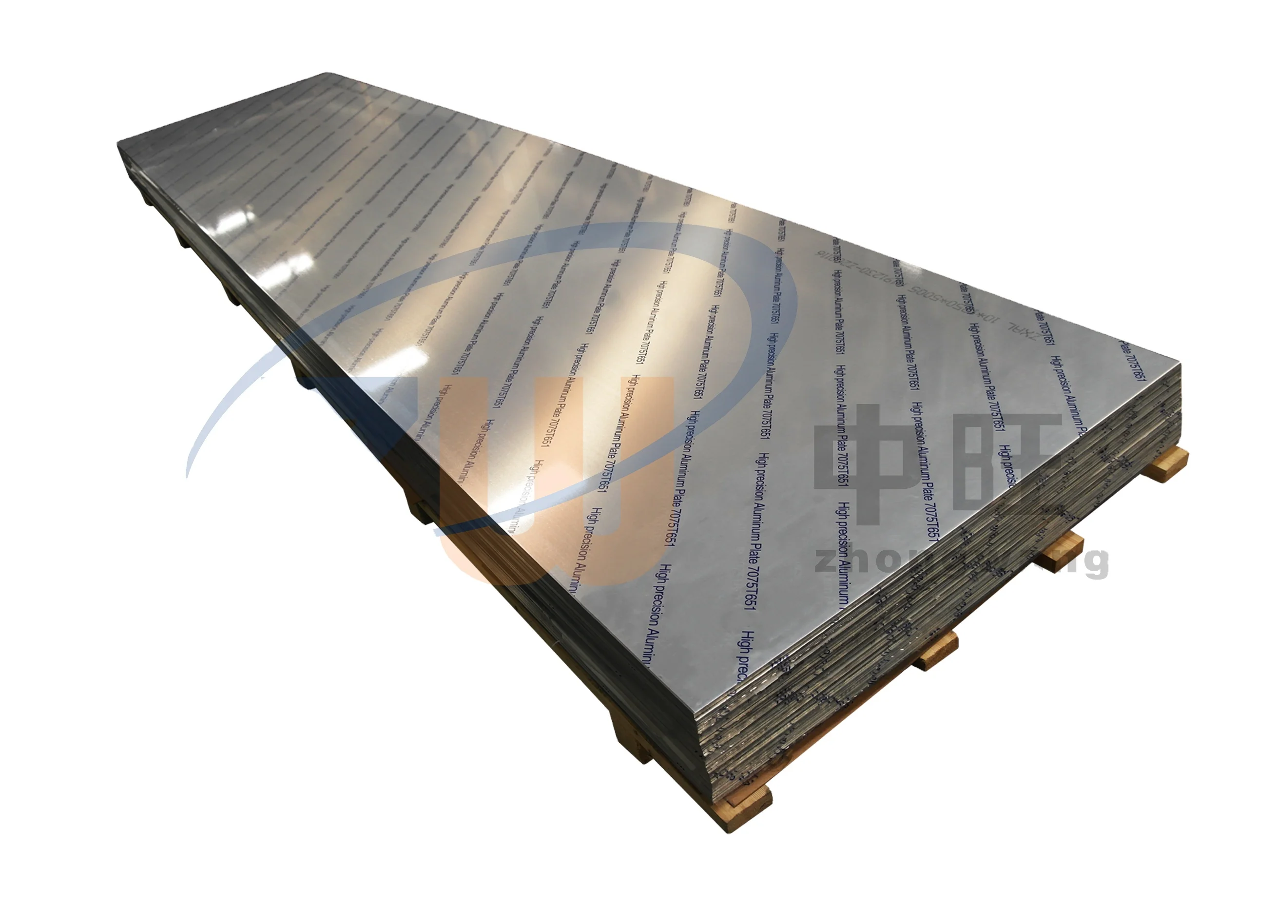 High Hardness Customized T6 T651 Ultra Flat Aluminum Plate For Aircraft