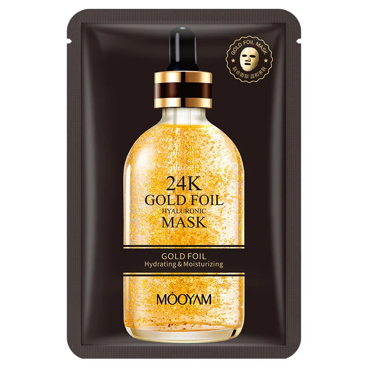 24K Mask Moisturizing Hydration Gold Hyaluronic Acid Bio Collagen Mask