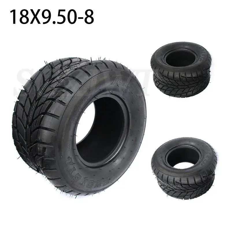 Front 19x7.00-8 rear 18x9.50-8 vacuum tires are used for Kart ATV 8 inch road tires wear-resistant tires