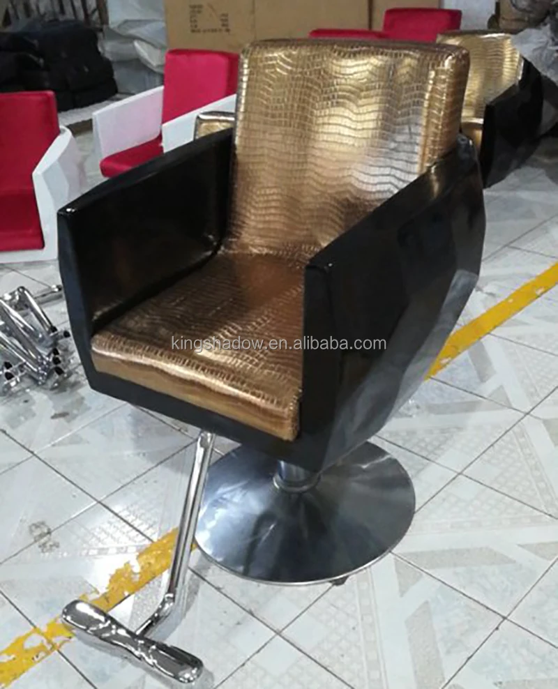 King shadow special crystal barber chairs luxury styling chair hair salon furniture hairdressing chair