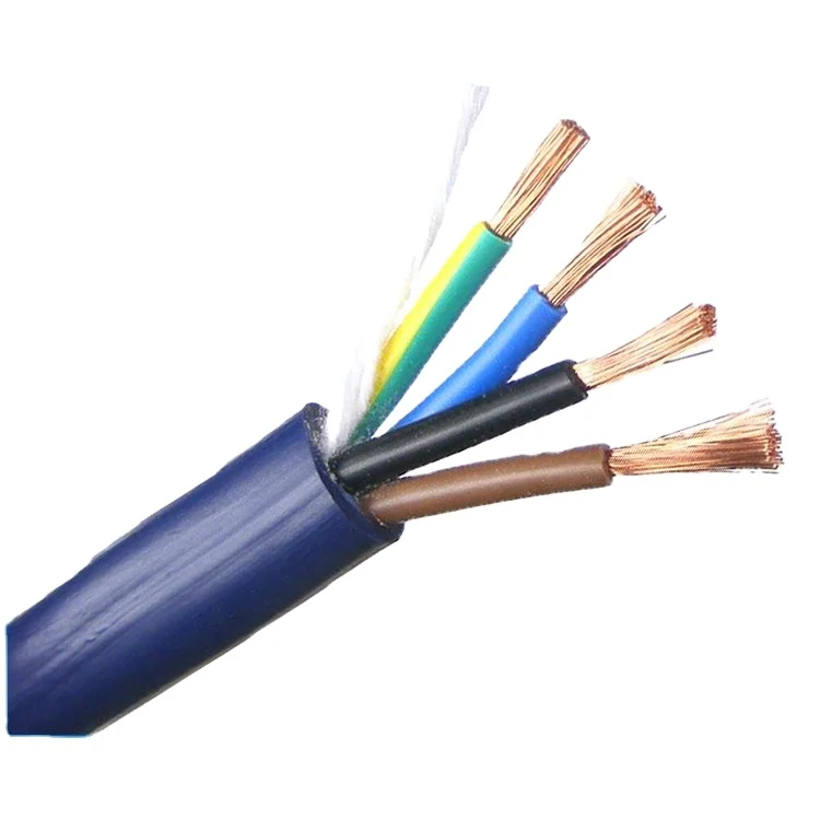RVVP RVV Power Cable Multi-core Aluminum Foil BC TC PVC Sheath 2x2.5mm Electric Flexible Control Cable