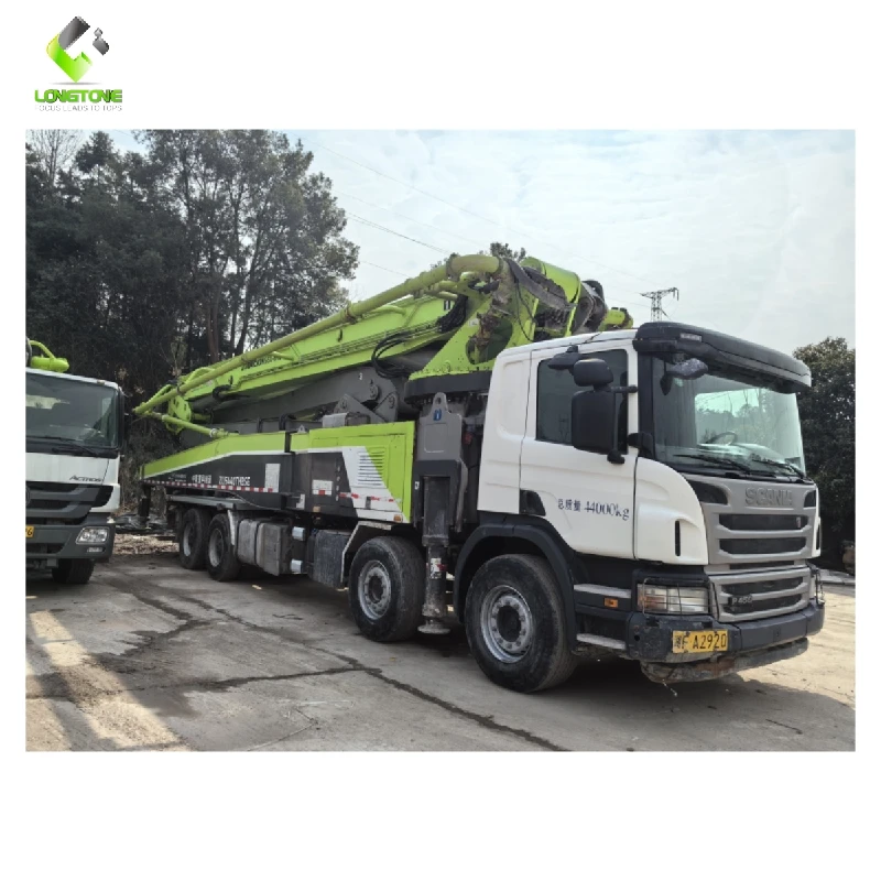 used machinery equipment construction high quality low price 38m 42m putzmeister/pm concrete pump truck