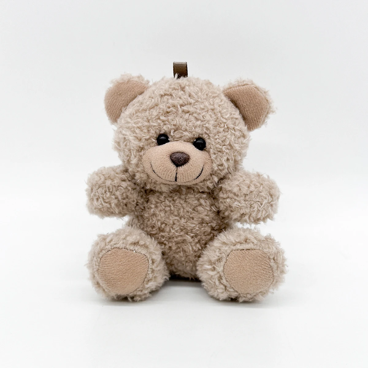 Custom cartoon teddy bear plush toy 11cm mini size cute animal plushies doll keychain Pendant bear plush doll kids cute gift