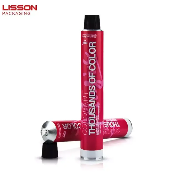 Aluminum Square Tube Cream Soft Travel Packaging Aluminum Plastic Tube Collapsible Aluminium Tube For Toothpaste Hair Cream