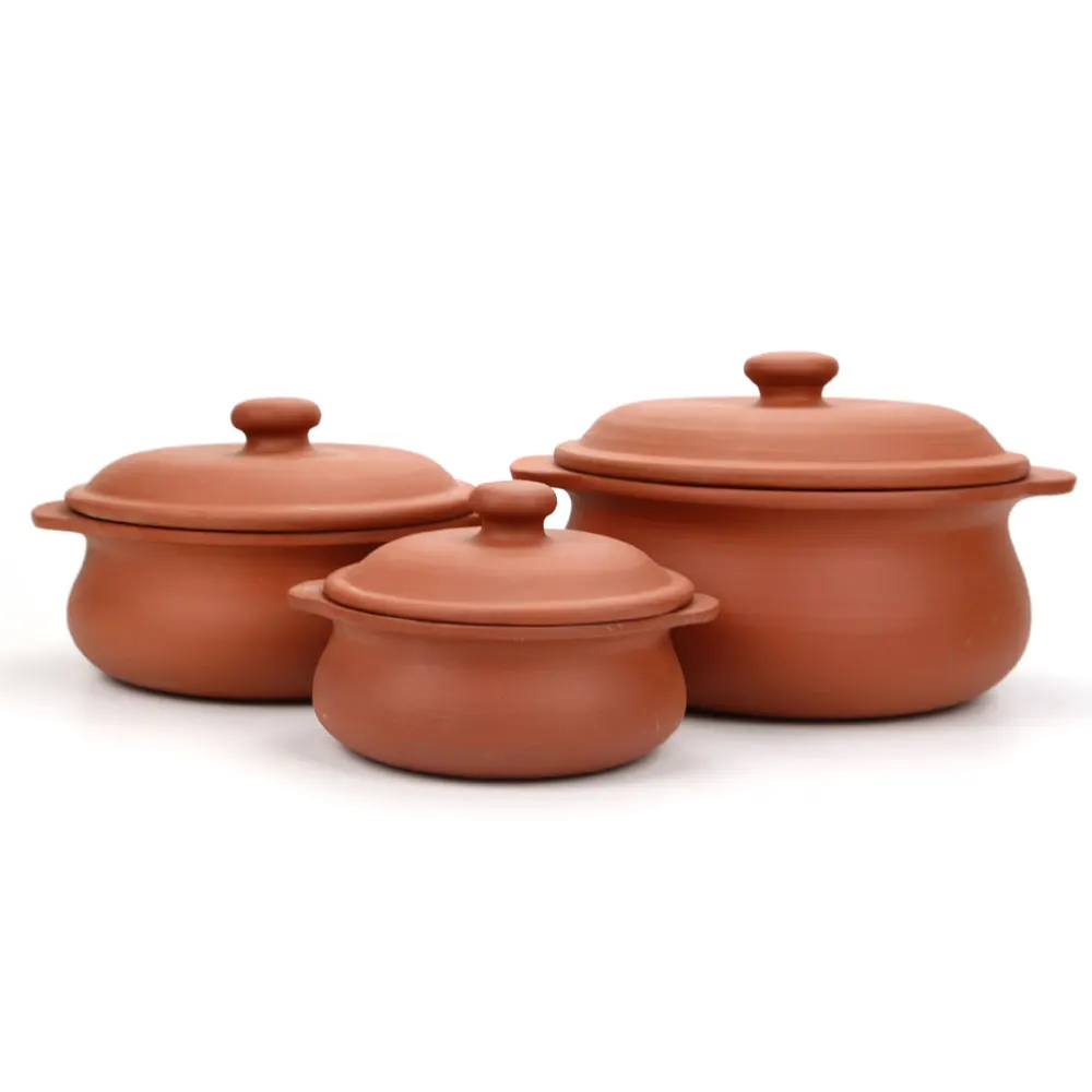 
China Manufactory Terracotta Dining Set with lid 