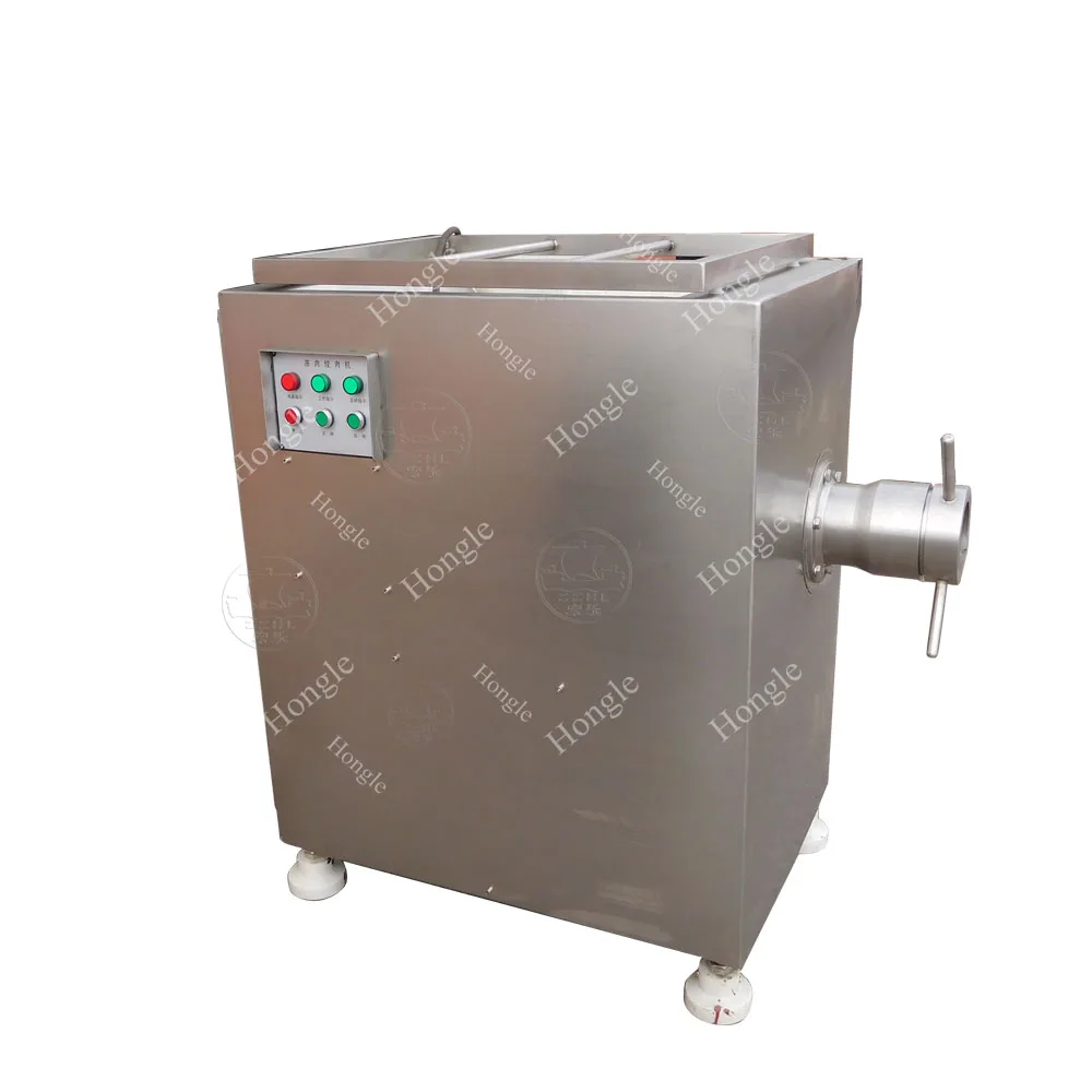 Electric Meat Mincer Grinder Machine Frozen Meat Grinding And Cutting Machine