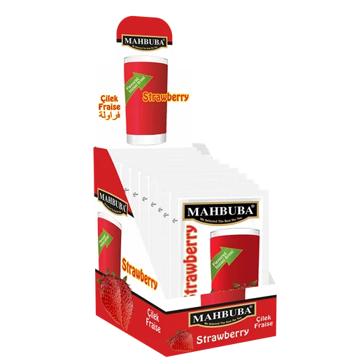 MINT LEMON Flavoured Instant Drink Powder 9g x 24 pcs x 24 Powder Cold Drink Juice From Turkey 1.5 Liters Ultra Best Taste Good