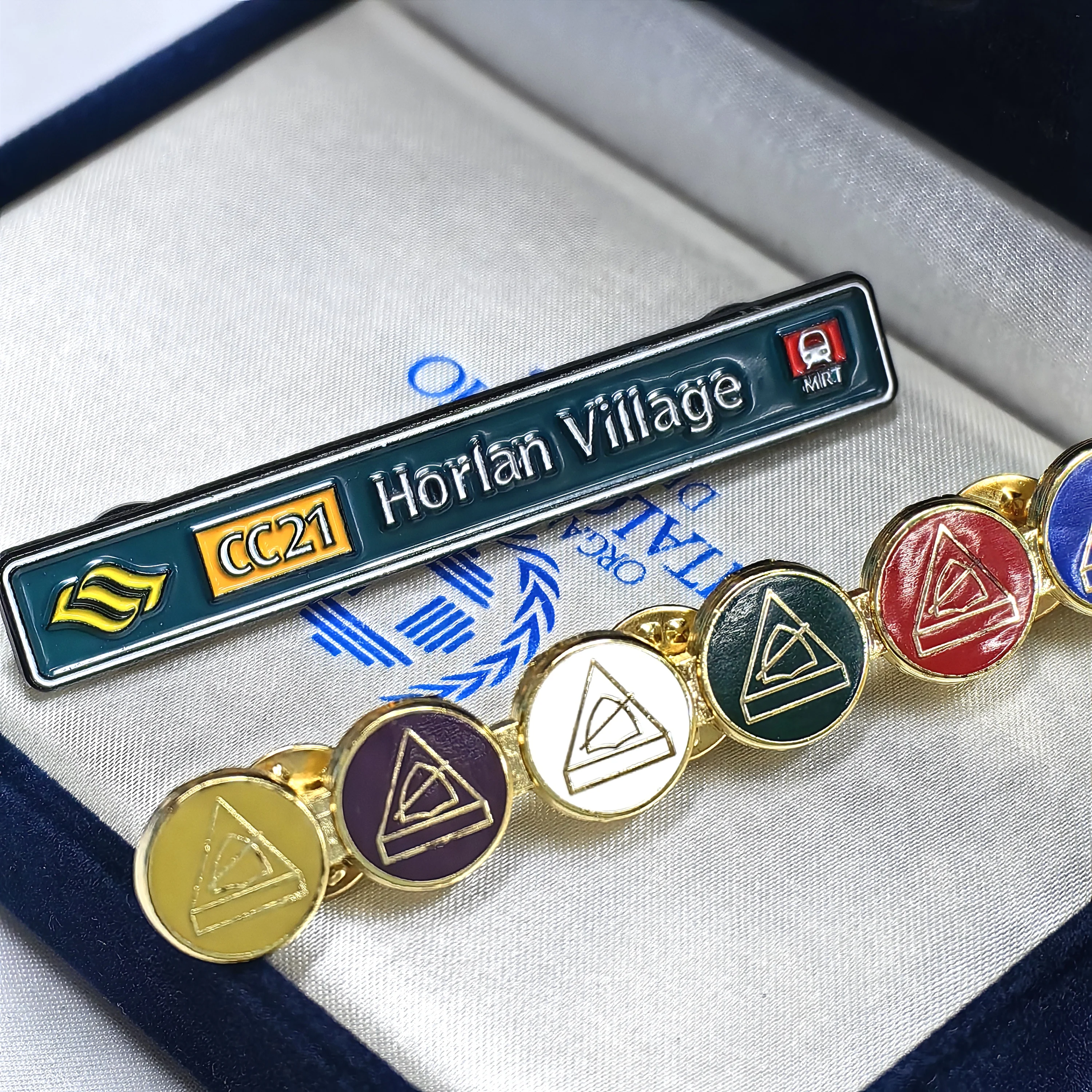 Hard Enamel Pins Minority Design Metal Crafts Badges For Cloth/Hat Decorate Advanced Design Chinese Manufacture Wholesale