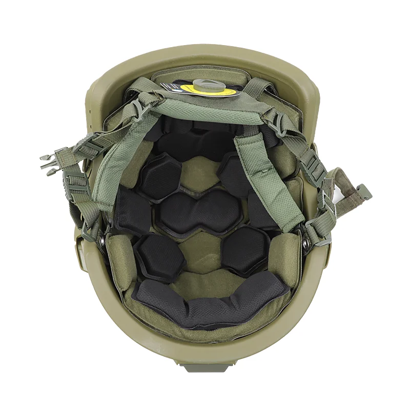 High quality PE ARAMID outdoor hunting combat defense Wendy suspension four generation pads Fast SF tactical helmet