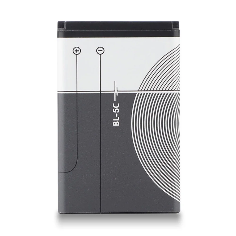 Genuine Original BL-5C 3.7V 3.8WH 1020MAH Battery for Nokia Phone Battery 100/101/113/222/1100/1101/1110/1110i/1112