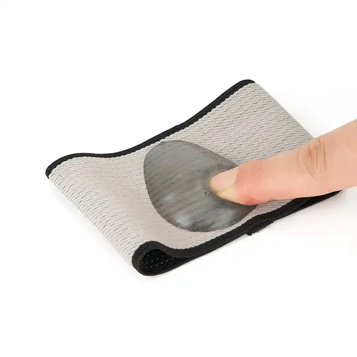 Hot Selling Pu All Day Plantar Fasciitis Relief Foot Care Adult Flat Foot Correction Arch Support Orthotic Half Insole