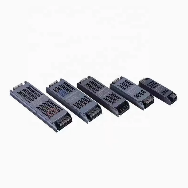 Ultra-slim 100w DC24v Led Driver Led Dali Dimming Driver 220v 110v Ultra-slim DC12V driver