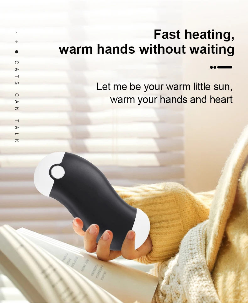 Portable Pocket Mini Portable Mobile Power Bank Electric Usb Reusable Hand Warmer In Cold Weather Winter