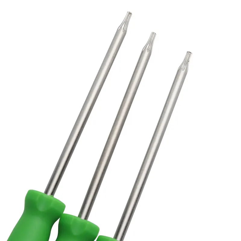 Door bell T6 torx star head screwdriver hexagonal hole screwdriver security screw driver 6 point small star magnetic screwdriver
