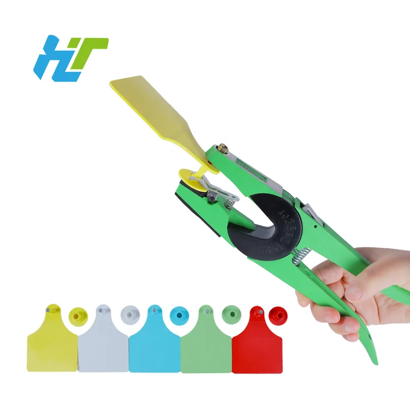 Laser Printing TPU Animal Tracking Cow Goat Cattle Sheep TPU Ear RFID Tag