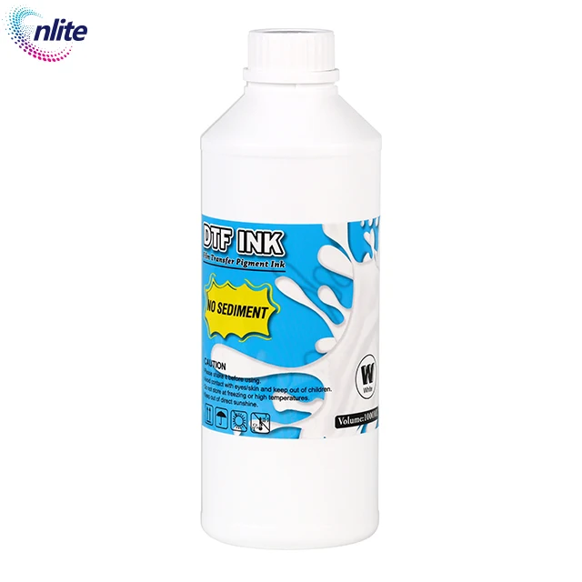 No sediment no clogging white dtf ink long lasting use in xp600 tx800 DX7 DX5 5113 4720 i3200 printer