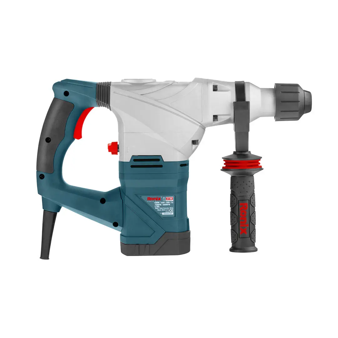 Ronix Model 2736 1500W 36Mm Power Tools SDS Plus Drill Corded Rotary Hammer