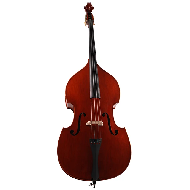 Antique Style Solid Spruce advanced professional handmade natural flame contrabass/double bass