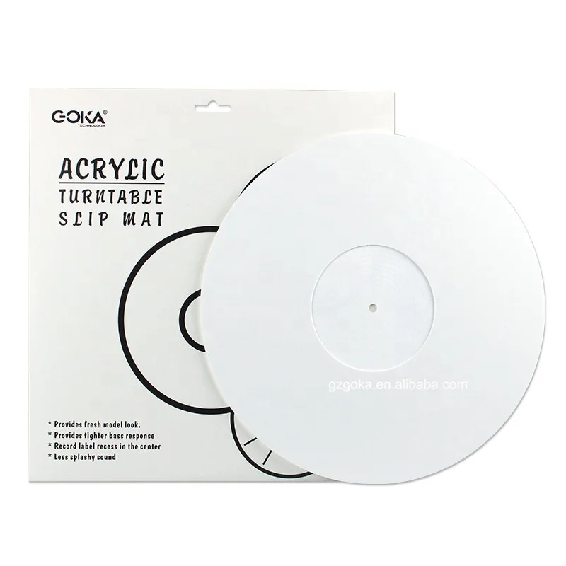 Высокое качество Hi-Fi end музыка акриловые записи slipmats для проигрыватель Проигрыватель виниловых пластинок