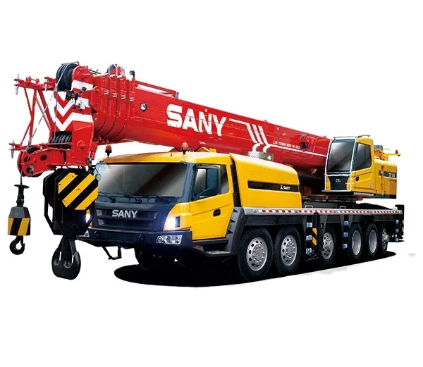 used SANY QY100  100 ton mobile crane STC1000S telescopic truck cranes  with spare parts for sale