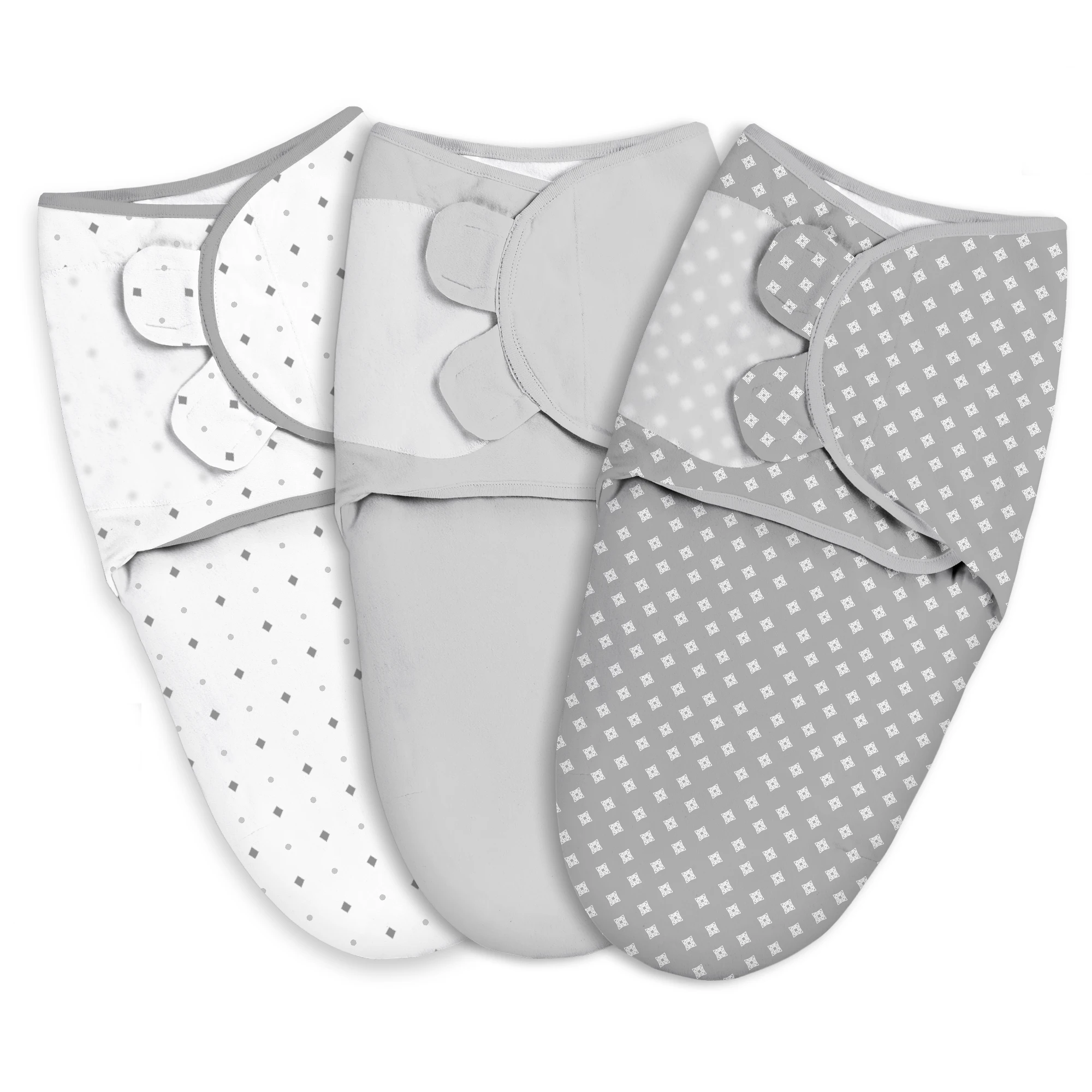 The peanutshell baby swaddle blankets for boys or girls block & bot style baby swaddle