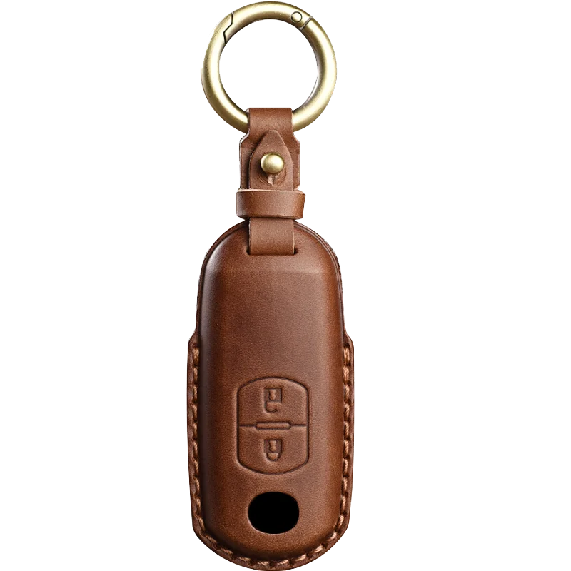 Leather Key Case Protector Suitable for Mazda 8 Atz 6 Exela 3/cx-7/cx-9/cx-4/cx-5 Cowhide