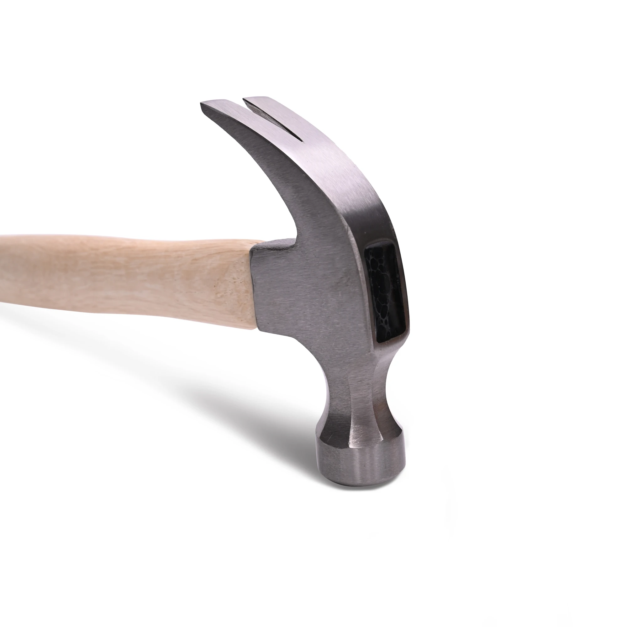 16OZ Claw Hammer with Steel Handle Mirror HRC Head Surface Walnut Wood Handle