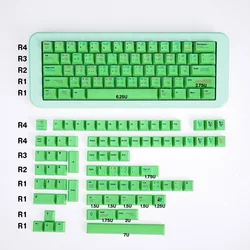 139 Keys White Programmer Keycaps Cherry Profile PBT Keycap For MX Switch Mechanical Keyboard DIY Custom Keycaps