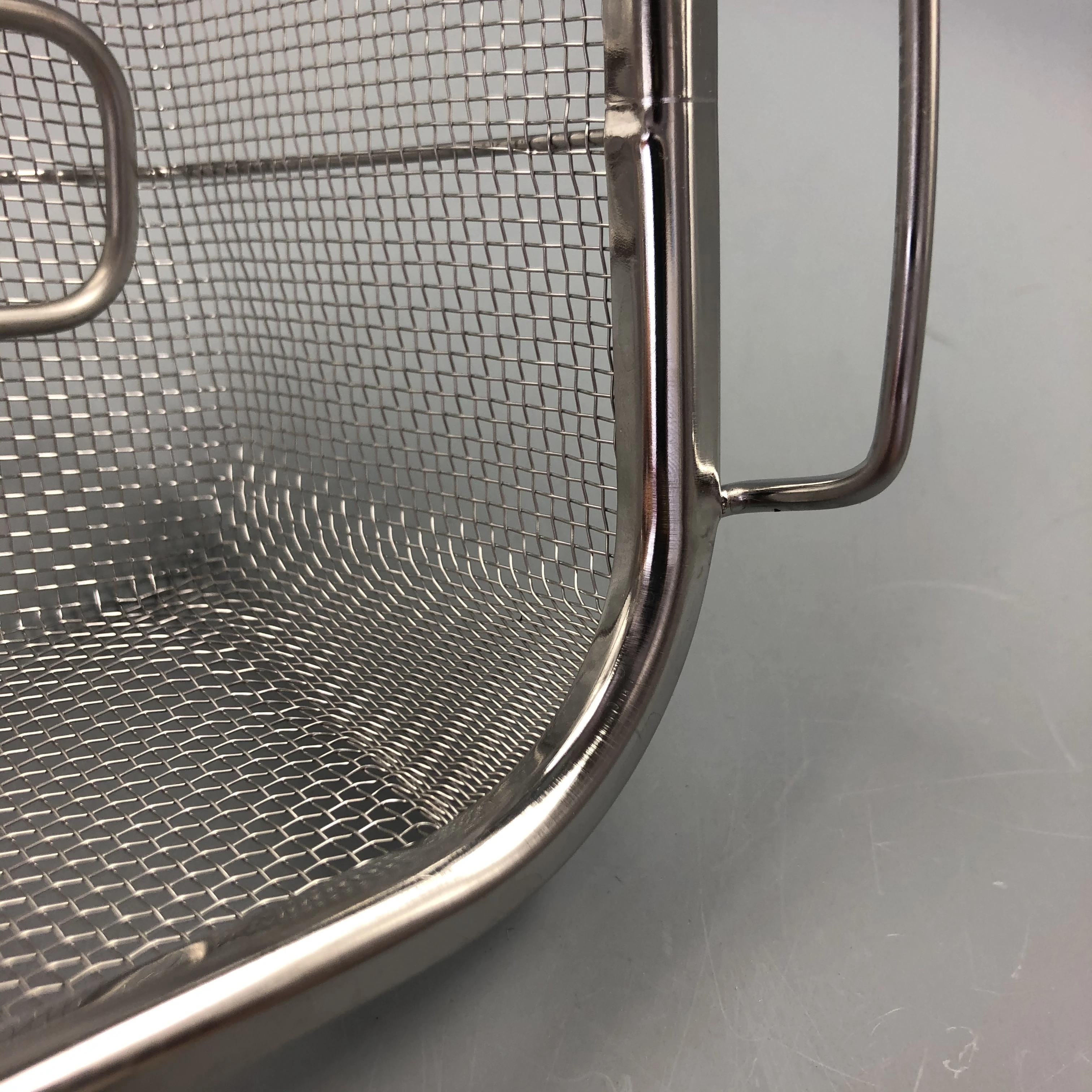 Wholesale High Quality Fruit Large Baking Stainless Steel Mesh Basket