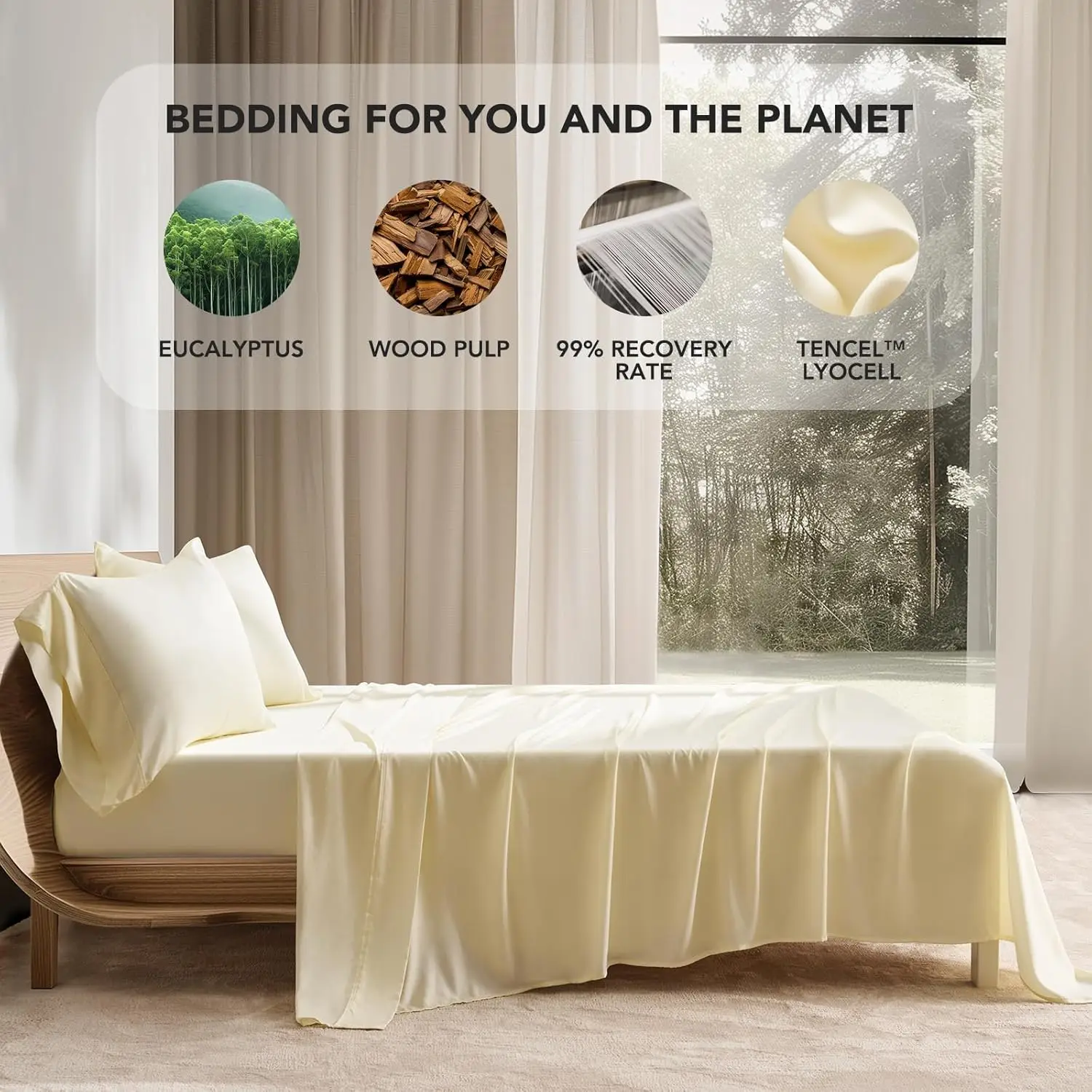 oeko tex100 tencel fabric bedding sets 4 pieces bed sheet bedding set tencel