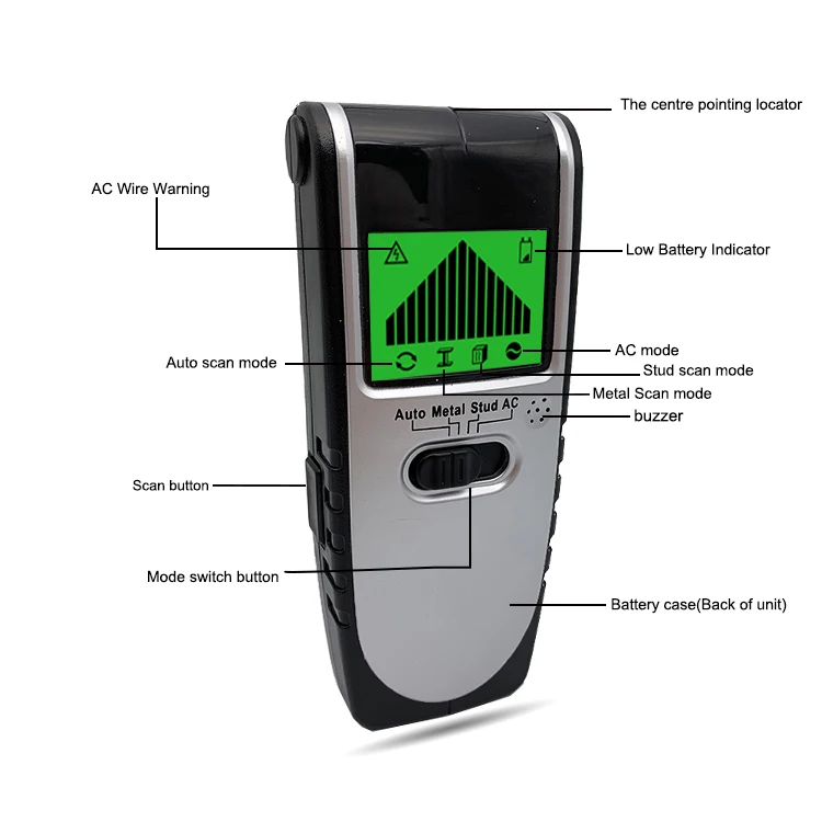 Stud Finder Loction Concrete Rebar Detector