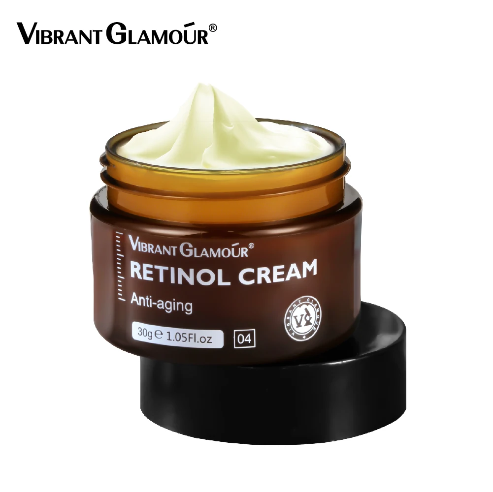 VIBRANT GLAMOUR Retinol Face Cream Anti-Aging Remove Wrinkle Firming Lifting Whitening Brightening Moisturizing Retinol Cream