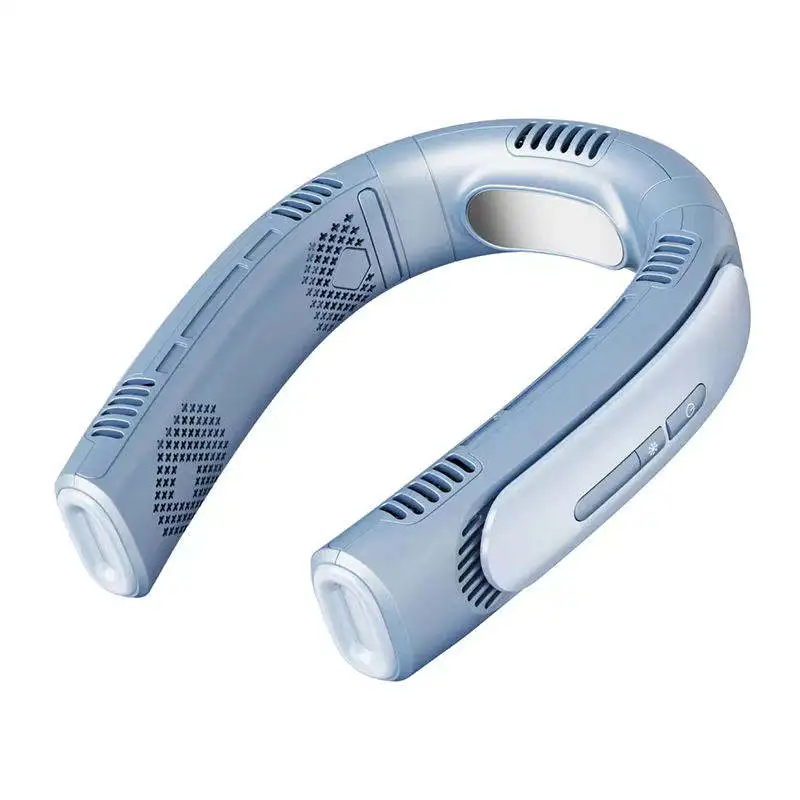 Neck Air Conditioner Portable Neck Fan Semiconductor 360 Airflow Cooling Neck Cooler Wearable Air Conditioner