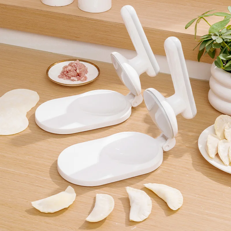 New Dumpling Skin Pressing Tool for Home Use Dumpling Making Steamed Bun Mold Dumpling Rolling Leather Maker