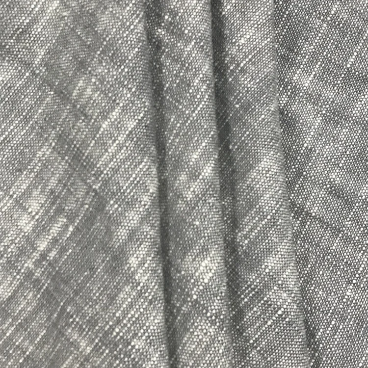 Hight Quality/Woven 55/45 Linen cotton fabric for Shirt/Garment