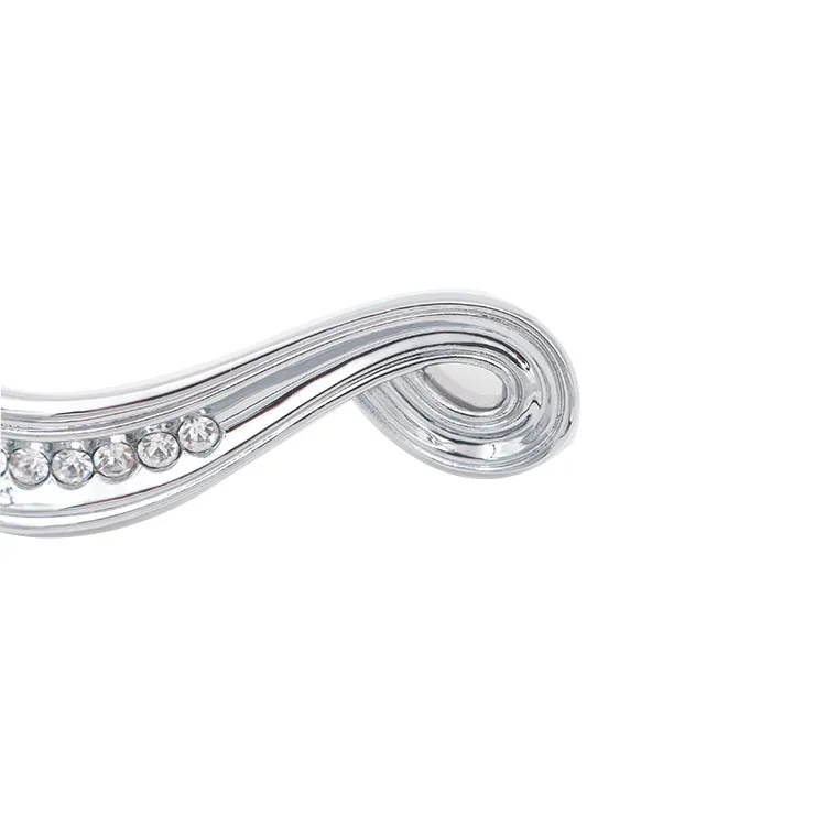 Hoone Crystal Mermaid Pull Handles Wardrobe Handles Zinc Alloy Fancy New Cabinet Handles Door Pull Handles