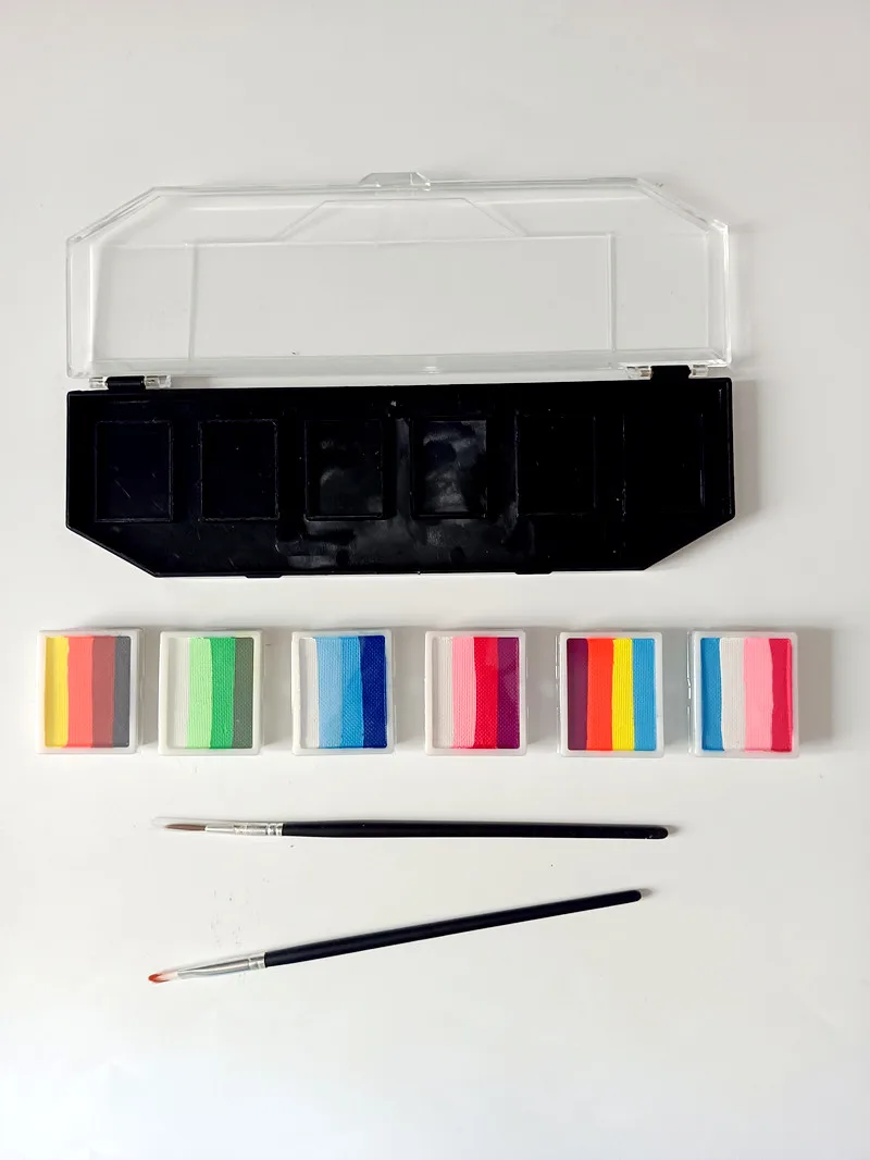 Wholesale Halloween Kids Face Body Paint Set Party Makeup Water-Based Long Lasting Vegan Face Paint