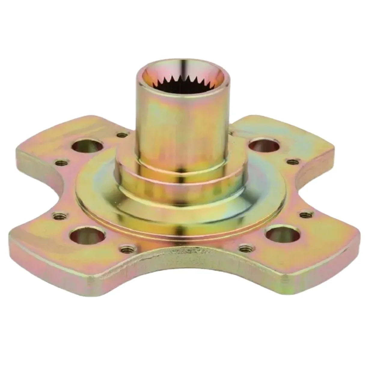 Rear Wheel Hub High Precision Good Quality Customized Micro Machining Cnc Machining Aluminum Alloy for ATV/UTV Link Plated VM001