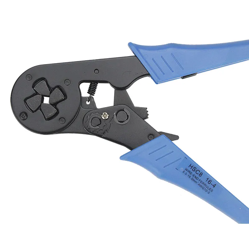 HSC8 16-4  4-16mm2 11-5AWG Cable Clamp Tools Cord End Sleeve Crimper and Mini Type Self Adjustable Crimping Plier