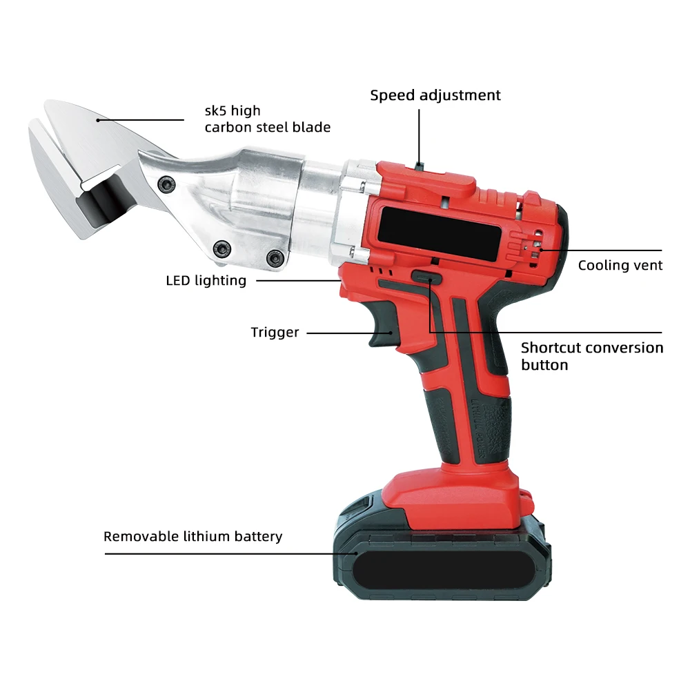 2021 Hot 18V Lithium Electric Branch Grass Pruning Shears