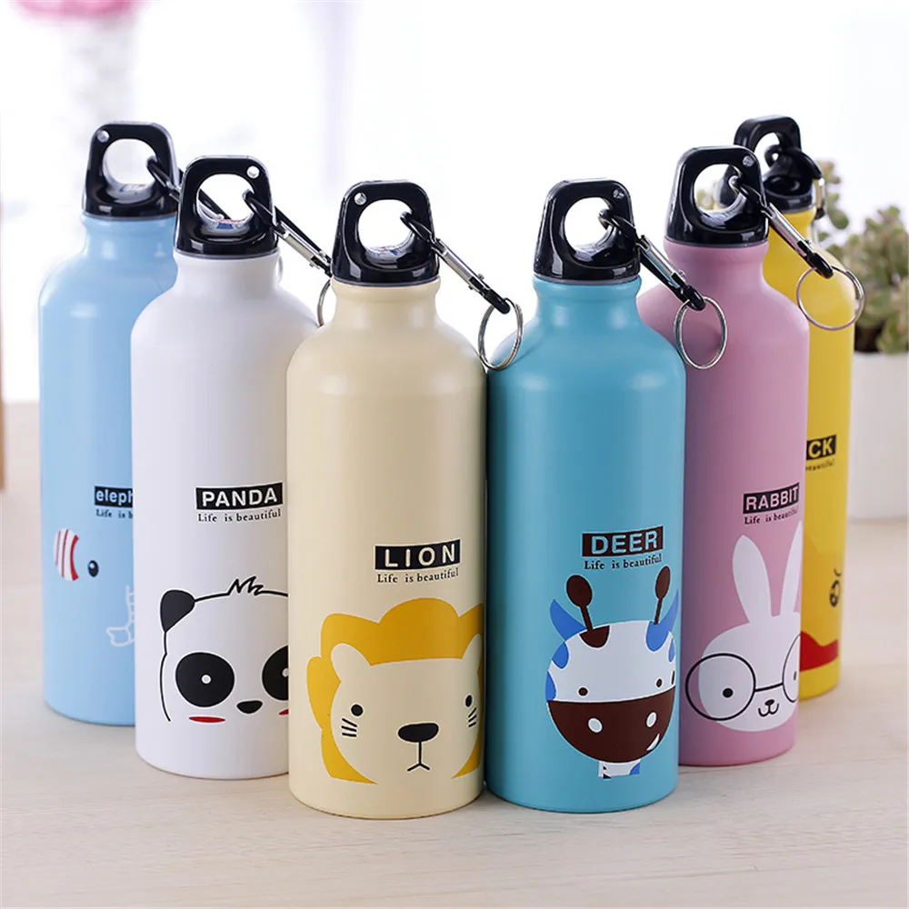 Wholesale Single Wall Aluminum Drinking Water Bottle BPA Free Leak Proof Tumbler Portable