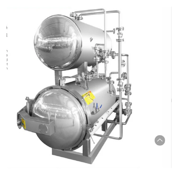 
Widely used superior quality popular Auto Double layer water immersion retort pot 